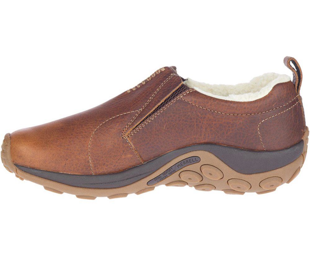 Slip On Homem - Merrell Jungle Moc Crafted Cozy - Marrom - MRH017825